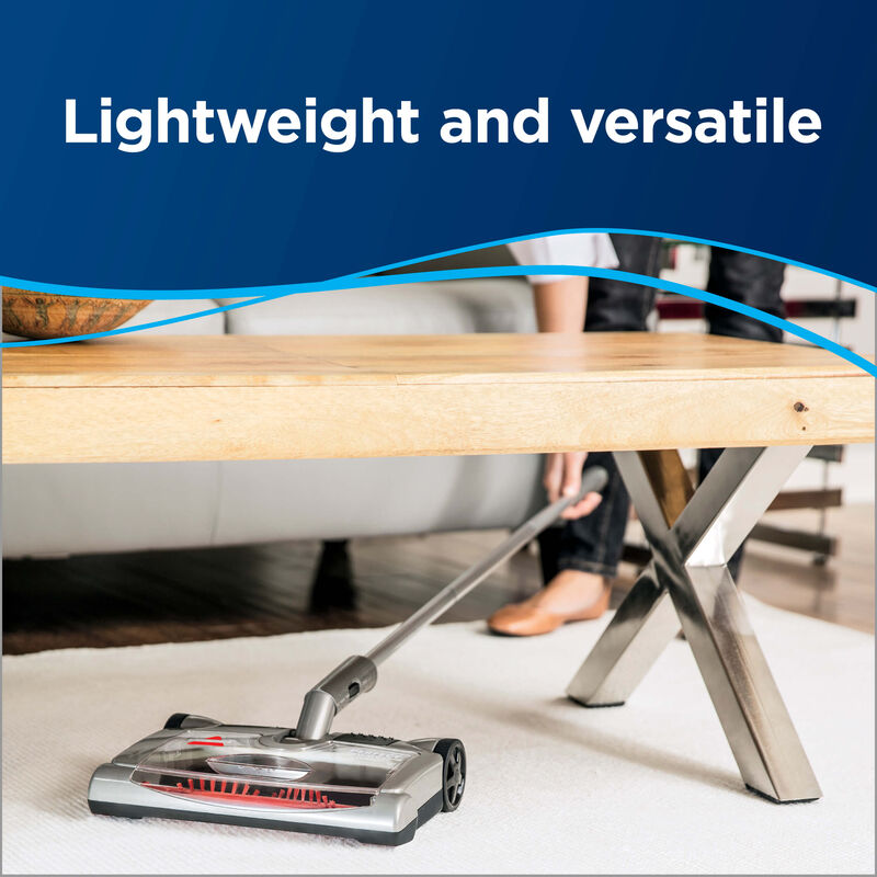 Perfect Sweep Turbo Cordless Sweeper Lightweight and Versatile